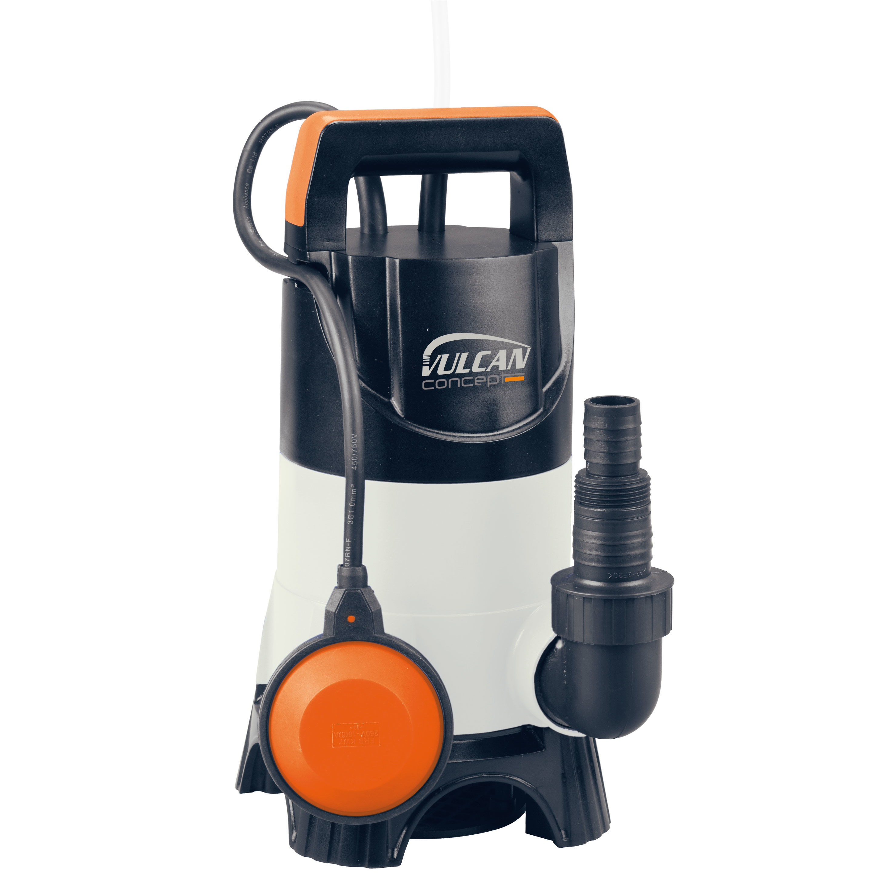 VPB750--Pompa zatapialna do wody brudnej 750 w, 9 m / 7 m