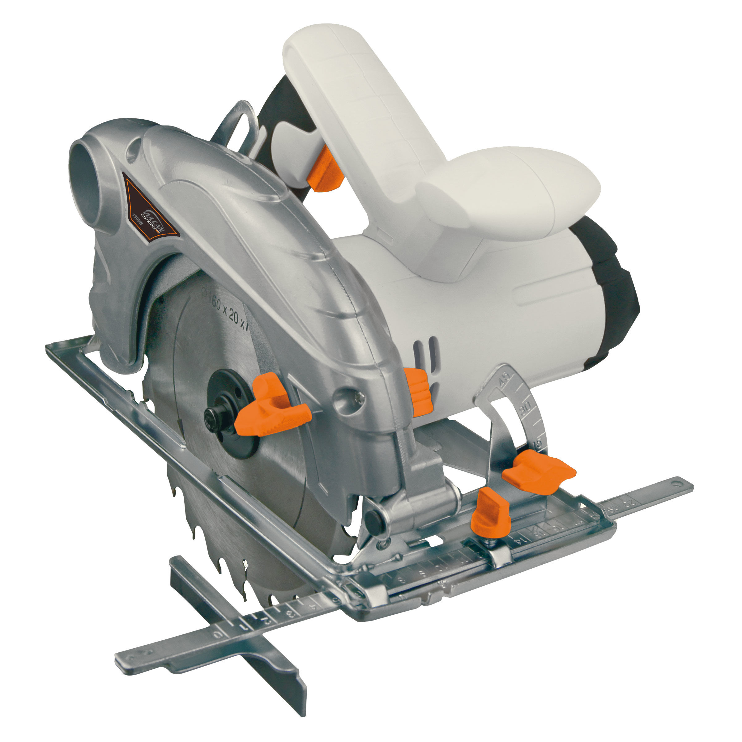 VZP1300--Specyfikacja:Moc pilarki 1300WPrędkość obrotowa: 4700 / min.Średnica tarczy: 160mmŚrednica otworu tarczy: 20mmMaksymalna głębokość cięcia: 55mmMaksymalna głębokość cięcia pod kątem 45stopni: 35mmDodatkowe akcesoria:Tarcza 160x20x2,5 mm 18zęb&amp;