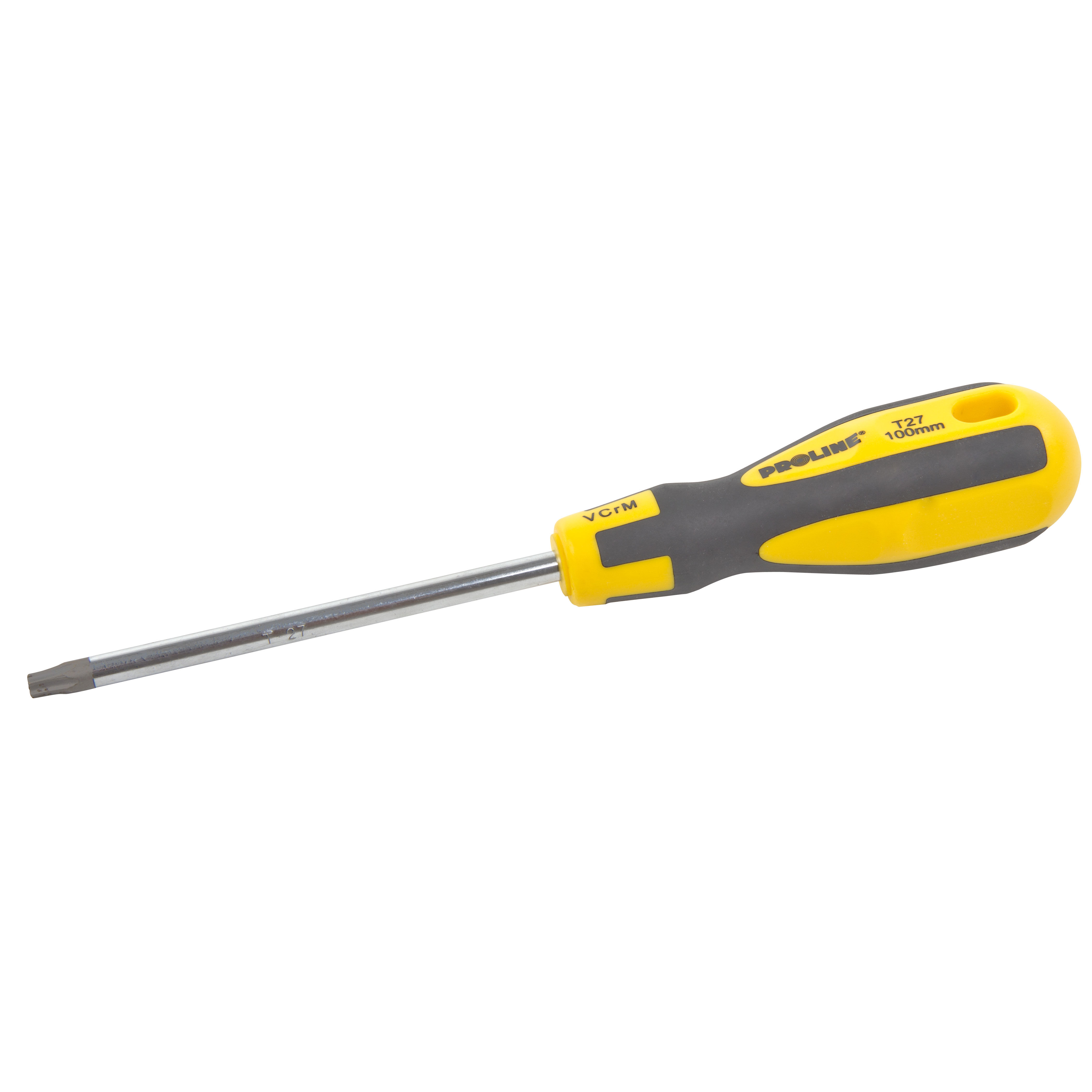 ZR10193--ZR10193 Wkrętak torx otw&amp;oacute;r T25x100mm S-T [Z] ProlineWkrętaki Proline SOFT TOUCH są to profesjonalne śrubokręty wykonane z bardzo wytrzymałej stali chromowo-wanadowo-molibdenowej zwiększającej odporność na ścieranie i trwałość grota.Spe