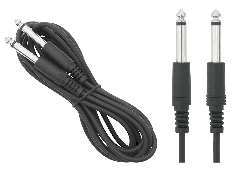 0041#               --Przyłącze z 2 wtykami duży jack 6,3 mm mono. Złącza typu duży jack stosowane są przede wszystkim w sprzęcie studyjnym i instrumentach muzycznych.- Złącze: 2 x wtyk duży jack 6,3 mm mono- Długość przewodu: 3 m&amp;nbsp;