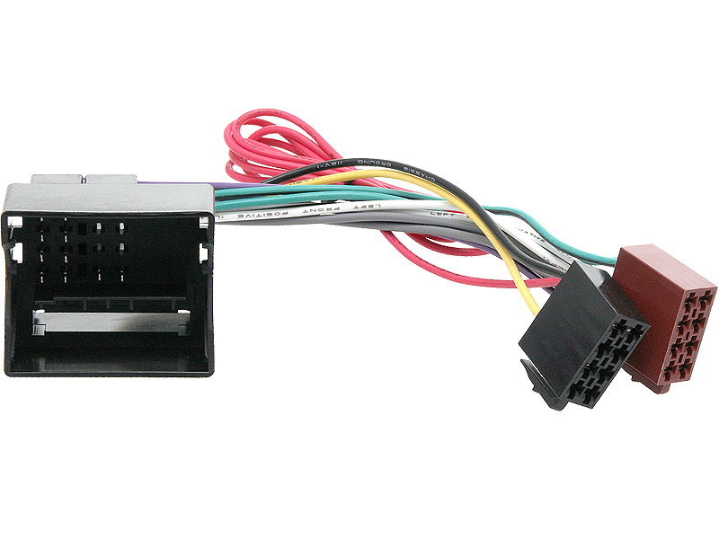 0167#--Złącze umożliwiające podłączenie r&amp;oacute;żnych modeli radioodbiornik&amp;oacute;w (wyposażonych w złącze ISO) do fabrycznej instalacji audio.Fiat:Scudo  2007 -&amp;gt; Qubo  2008 -&amp;gt; Ulysse  2004 -&amp;gt;