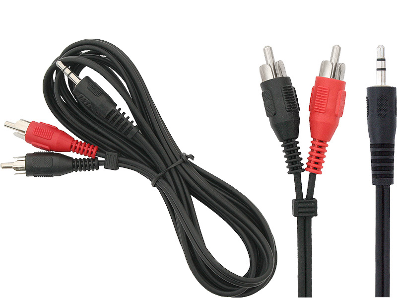 0541#--Przyłącze z wtykiem minijack 3,5 mm stereo oraz 2RCA przeznaczone do przesyłania analogowego dźwięku m.in. pomiędzy urządzeniami przenośnymi a wzmacniaczem audio.- Złącza: 1 x minijack 3,5mm stereo, 2xRCA- Długość przewodu: 10 m&amp;nbsp;