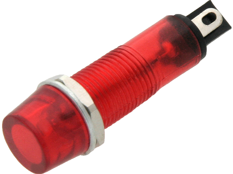 0651#--Kontrolka neonowa w kolorze czerwonym.- Typ: kontrolka neonowa- Szerokość: 9 mm- Napięcie: 230V- Kolor: czerwony- Opakowanie: 20 sztuk&amp;nbsp;