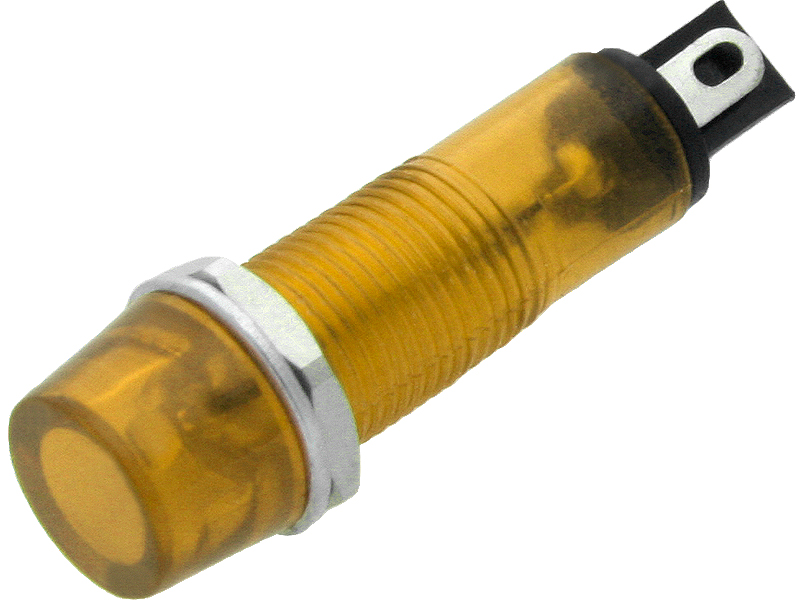 0654#--Kontrolka neonowa w kolorze ż&amp;oacute;łtym.- Typ: kontrolka neonowa- Szerokość: 9 mm- Napięcie: 230V- Kolor: ż&amp;oacute;łty- Opakowanie: 20 sztuk&amp;nbsp;