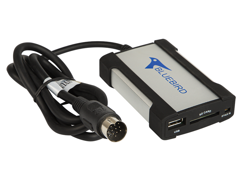 0843#--INTERFEJS USB/SD HYUNDAI/KIA 13-PINInterfejs USB / SD podłączany zamiast zmieniarki CD, pod fabryczny radioodbiornik w modelach: HYUNDAI/KIA radioodbiorniki z 13 pinowym złączem.