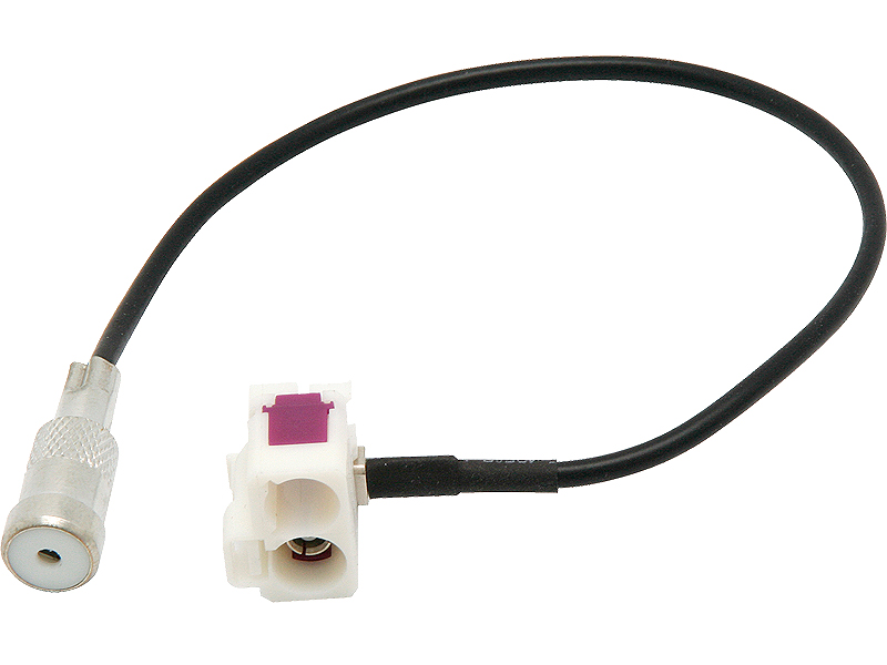 0879#--ADAPTOR ANTENOWY AUDI RNS-E BEZ DIVERSITYAdaptor antenowy Audi RNS-E bez zr&amp;oacute;żnicowania (without diversity)Długość przewodu 30cm