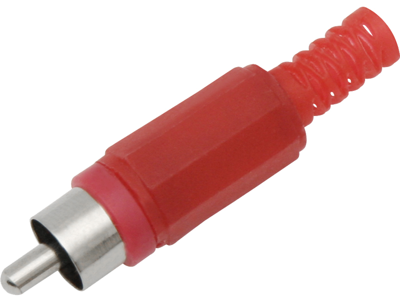 1022#--Wtyk RCA (chinch) w kolorze czerwonym.- Wtyk: RCA (chinch)- Kolor: czerwony- Opakowanie: 50 sztuk&amp;nbsp;