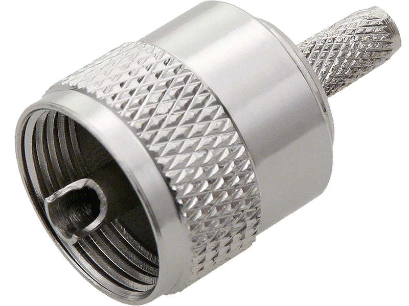 1099#--Wtyk zaciskany CB (UHF/UC1) wraz z tulejką na kabel koncentryczny RG58.- Wtyk: CB (UHF/UC1)- Typ: nakręcany, z tulejką- Przeznaczenie: kabel koncentryczny RG58&amp;nbsp;- Opakowanie: 10 sztuk