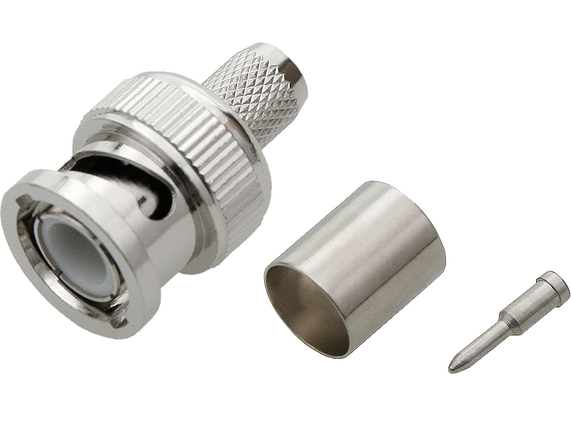 1102#--Metalowy, zaciskany wtyk BNC.- Wtyk: BNC- Typ: zaciskany- Przeznaczenie: kabel koncentryczny RG6U- Impedancja: 75 Ohm&amp;nbsp;- Materiał: metal- Opakowanie: 20 sztuk&amp;nbsp;