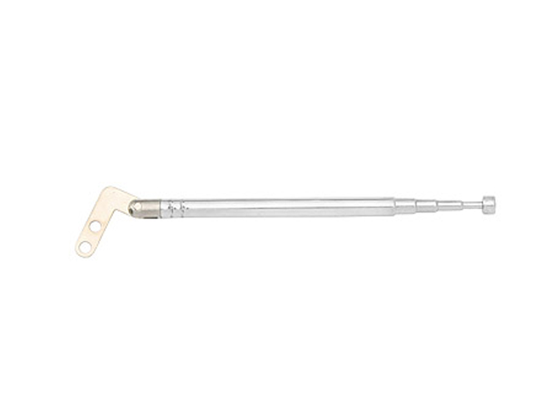 1682#--Antena teleskopowa N006- Długość w stanie spoczynku: 8,3cm- Długość po rozłożeniu: 21cm- Ilość segment&amp;oacute;w: 5- Średnica końc&amp;oacute;wki: 4,7mm- Wysokość końc&amp;oacute;wki: 3,3mm  