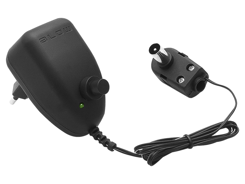 17701#--Specyfikacja:&amp;nbsp;- Napięcie wejściowe:&amp;nbsp;230V- Napięcie wyjściowe:&amp;nbsp;2-12V-&amp;nbsp;Maksymalny prąd obciążenia:&amp;nbsp;100mA-&amp;nbsp;Długość przewodu:&amp;nbsp;90cm- Rodzaj połączenia:&amp;nbsp