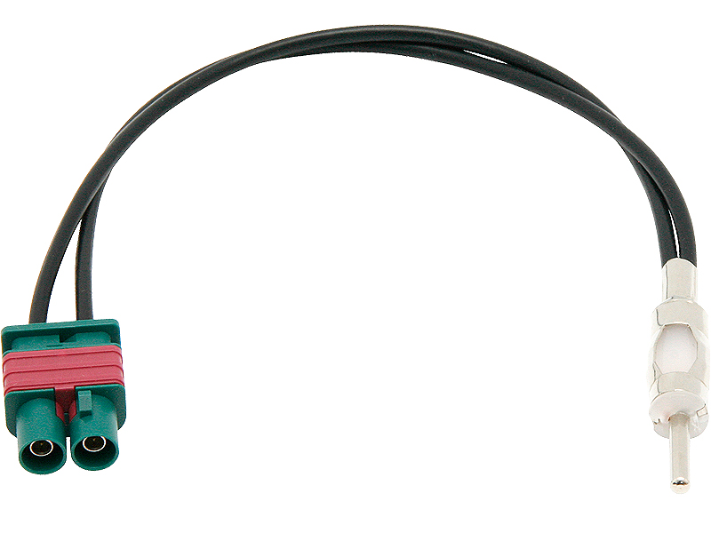 1973#--ADAPTER ANTENOWY DOUBLE-FAKRA (M) - WTYK DINAudi / Seat / Skoda / VW adapter ant. Double-FAKRA (m) -&amp;gt; DIN-wtyk (m)