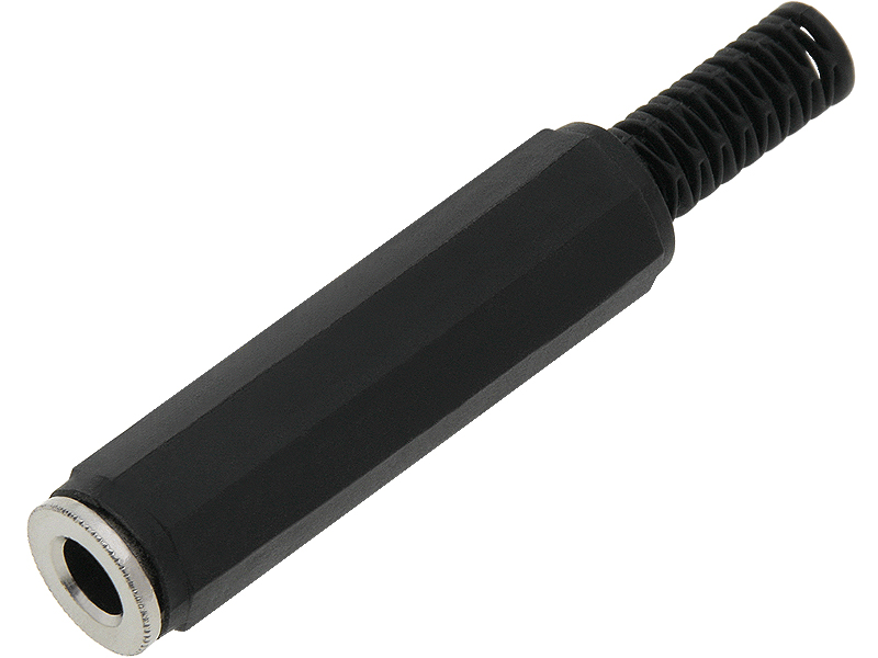 2168#               --Wysokiej jakości Gniazdo w plastikowej obudowie Jack 6,3 mono na kabel.- Gniazdo: Jack 6,3 mono- Przeznaczenie: na kabel- Materiał: plastik&amp;nbsp;- Kolor: czarny- Opakowanie: 20 sztuk&amp;nbsp;