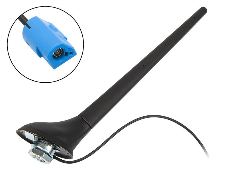 22-703#--Profesjonalna Antena dachowa FM/AM do Opel ze wzmacniaczem o dużym wzmocnieniu z oryginalnym masztem Antena to odpowiednik oryginalnej anteny używanej na pierwszy montaż. Spełnia funkcje odbioru fal radiowych AM/FM. Antena posiada wbudowany wysokiej 