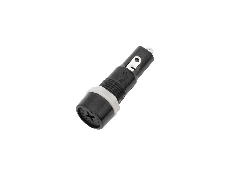 2223#               --&amp;nbsp; Gniazdo montażowe do bezpiecznik&amp;oacute;w 20mm- Maksymalne obciążenie:&amp;nbsp; &amp;nbsp;przy 15A\ 125VAC&amp;nbsp; &amp;nbsp;przy 10A\ 250VAC- Długość obudowy: 41mm- Średnica gwintu: 11,8mm &amp;nbsp;