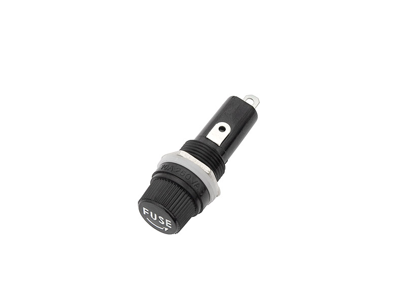 2225#               --&amp;nbsp; Gniazdo montażowe do bezpiecznik&amp;oacute;w 20mm- Maksymalne obciążenie:&amp;nbsp; &amp;nbsp;przy 10A\ 125VAC&amp;nbsp; &amp;nbsp;przy 7,5A\ 250VAC- Długość obudowy: 32mm- Średnica gwintu: 11,5mm &amp;nbsp;