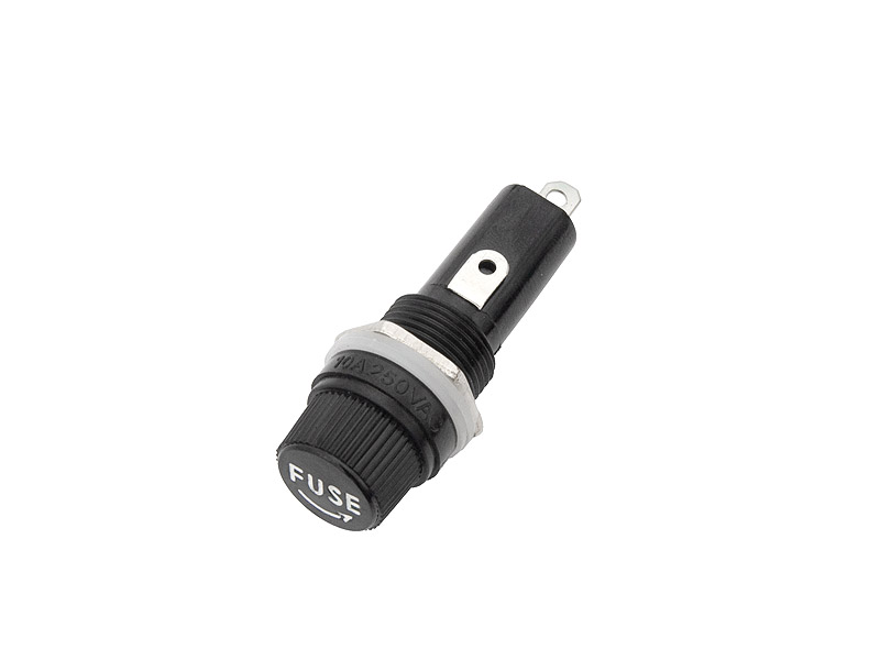 2226#               --Gniazdo montażowe do bezpiecznik&amp;oacute;w 30mm- Maksymalne obciążenie:&amp;nbsp; &amp;nbsp;przy 15A\ 125VAC&amp;nbsp; &amp;nbsp;przy 10A\ 250VAC- Długość obudowy: 44mm- Średnica gwintu: 13,5mm