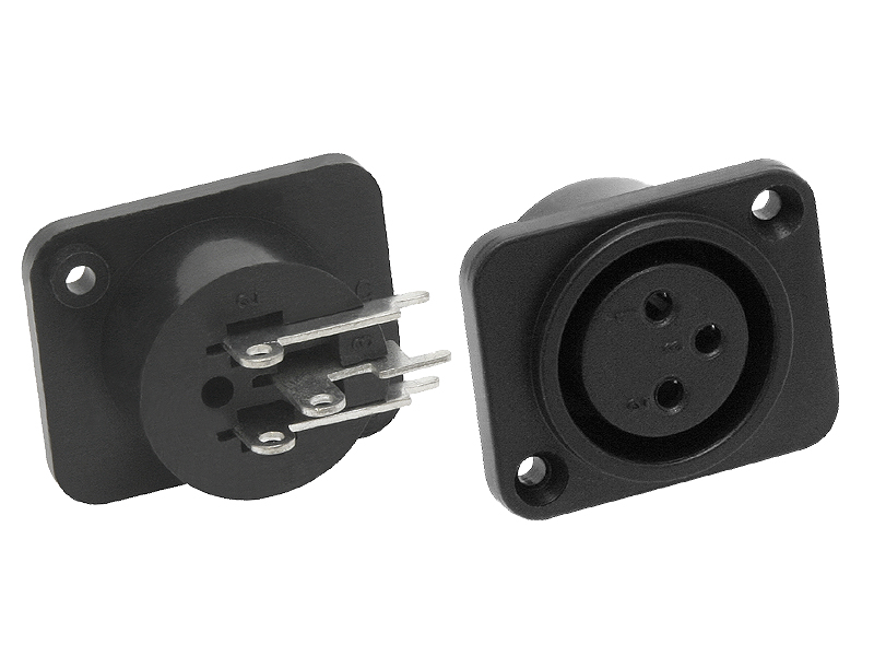 2242#--Plastikowe gniazdo mikrofonowe XLR 3P przeznaczone do obudowy.- Gniazdo: mikrofonowe XLR 3P- Materiał: plastik- Przeznaczenie: do obudowy- Opakowanie: 10 sztuk&amp;nbsp;