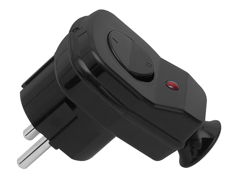 2399#--Wtyczka elektryczna kątowa z przełącznikiem, diodą oraz z miejscem montażowym na przew&amp;oacute;d - produkt wykonany w Polsce przy użyciu materiał&amp;oacute;w wysokiej jakości zapewniających długą żywotność oraz bezpieczeństwo użytkowania.