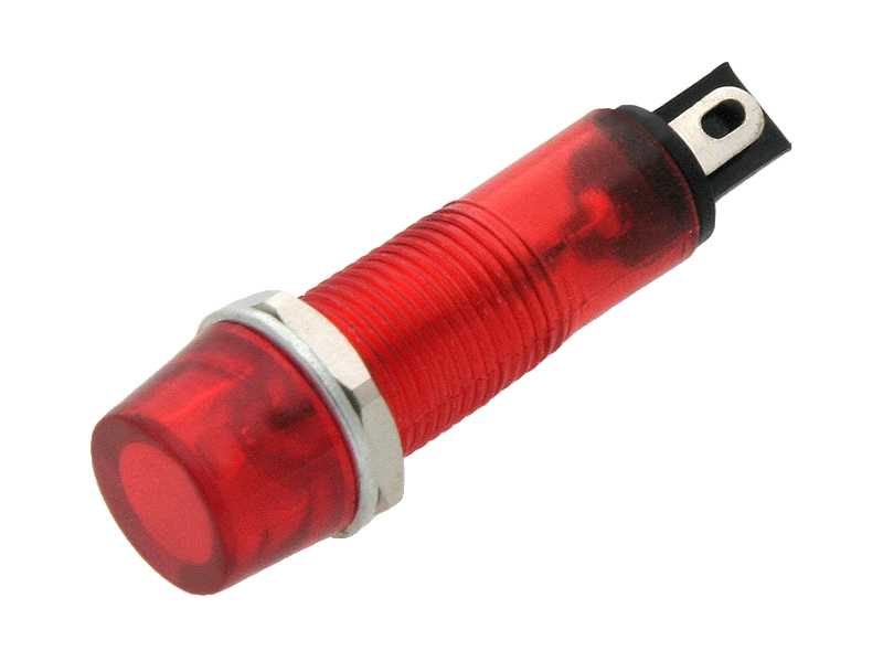2519#--Kontrolka neonowa w kolorze czerwonym.- Typ: kontrolka neonowa- Szerokość: 6 mm- Napięcie: 230V- Kolor: czerwony- Opakowanie: 20 sztuk&amp;nbsp;