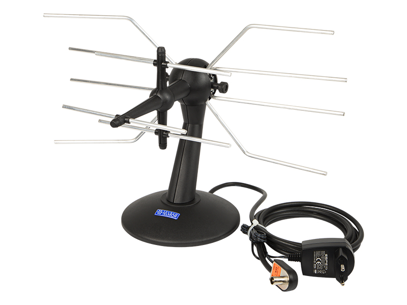 2688#--Antena DSP-860 5G Protected przeznaczona jest do odbioru TV sygnał&amp;oacute;w cyfrowych (DVB-T2) wewnątrz pomieszczeń w pobliżu odbiornika TV. Wbudowany filtr pasmowo-przepustowy skutecznie eliminuje zakł&amp;oacute;cające sygnały poza pasm