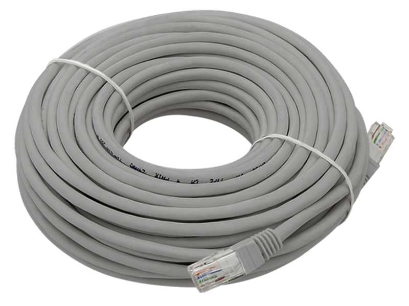 2707#--2707# Przyłącze patchcord utp 50m szary