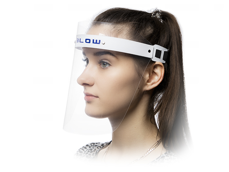 2826#--Wysokiej jakości niezwykle lekka przyłbica ochronna zmniejszająca ryzyko kontaktu z r&amp;oacute;żnego rodzaju zarazkami, bakteriami i wirusami wydobywającymi się podczas kichania czy kaszlu os&amp;oacute;b postronnych. Jej kształt zapewnia o