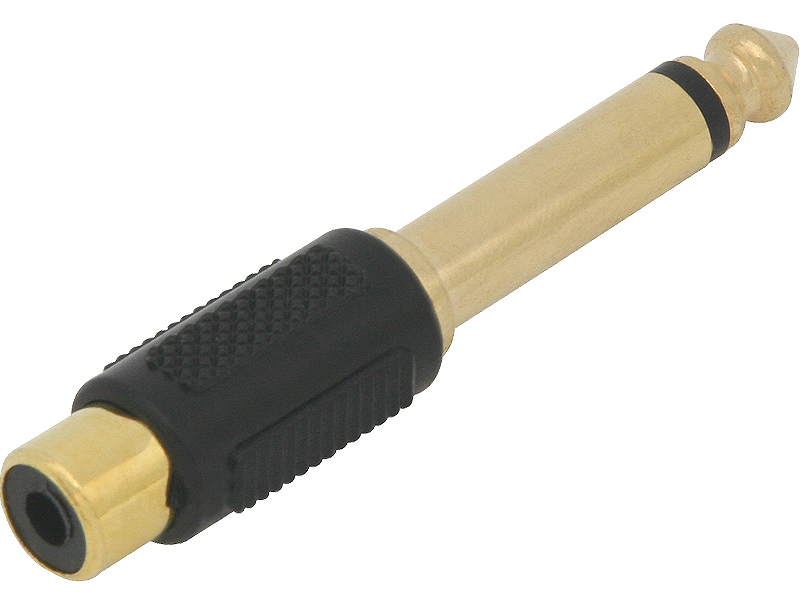 3242#               --Przejście z wtykiem Jack 6,3 stereo oraz gniazdem RCA z pozłacanymi końc&amp;oacute;wkami.&amp;nbsp;- Typ: Przejście- Wtyk: Jack 6,3 stereo- Gniazdo: RCA- Materiał: pozłacane końc&amp;oacute;wki&amp;nbsp;- Opakowanie: 20 sztuk&amp
