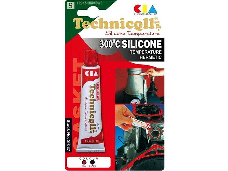 3390#--Silikon wysokotemperaturowy czerwony&amp;nbsp; &amp;ndash; 20mlParametry:Suchy dotykowo: 7 - 15 min.Pełne utwardzenie: 3mm/24h Zakres temperatur: -600C do 3000COkres ważności:&amp;nbsp; 36 miesięcyZastosowanie:Silikon wysokotemperaturowy,