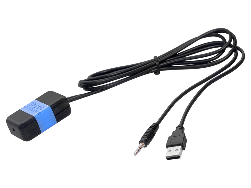 3748#--Opis produktu Odbiornik Bluetooth USB umożliwiający słuchanie bezprzewodowo muzyki na urządzeniach bez funkcji Bluetooth - posiadających gniazdo Aux. Bluetooth V3.0 wsparcie A2DP V1.2 ; Zasilanie: USB ; wyjście: Jack 3.5mm prosty ; Zasięg do 5 metr&a