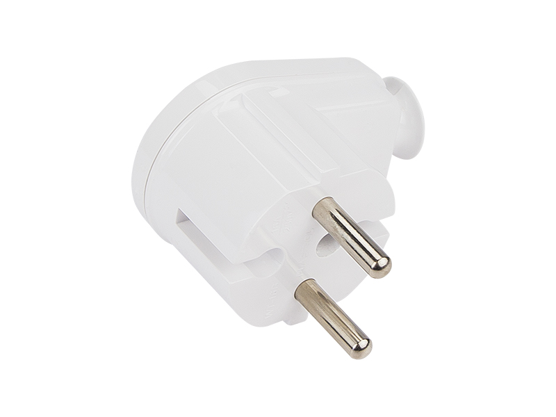 3991#--3991# Wtyczka wt-16b kątowa biała