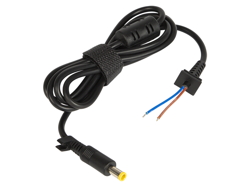 4268#--Kabel przeznaczony do zasilaczy Samsung z wtykiem 5,5x3,0 mm + pin.- Kabel: do zasilaczy Samsung- Wtyk: DC 5,5x3,0 mm- Długość: 110cm&amp;nbsp;&amp;nbsp;- PIN: tak&amp;nbsp;- Kolor: czarny