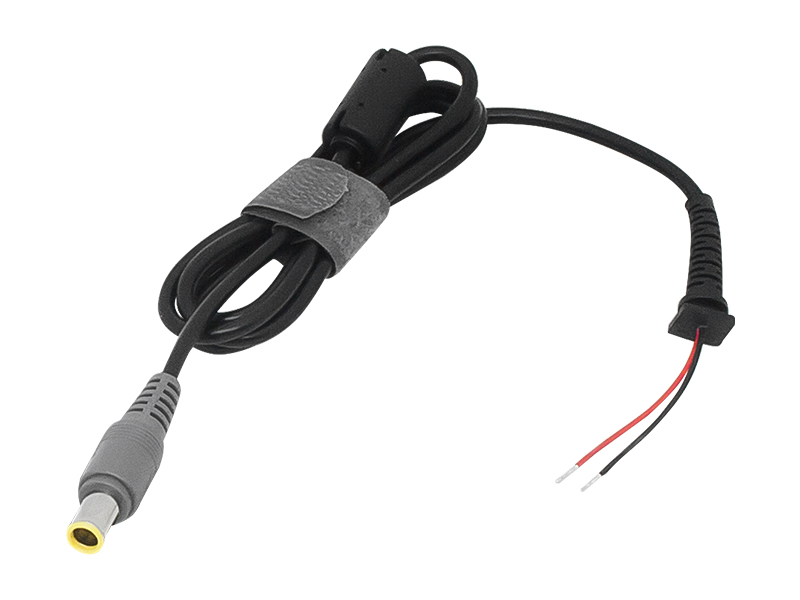 4282#--Kabel przeznaczony do zasilaczy Lenovo z wtykiem DC 7,9x5,5 mm + pin.- Kabel: do zasilaczy Lenovo- Wtyk: DC 7,9x5,5mm- Długość całkowita: 110cm&amp;nbsp;&amp;nbsp;- PIN: tak&amp;nbsp;- Kolor: czarny/ szary