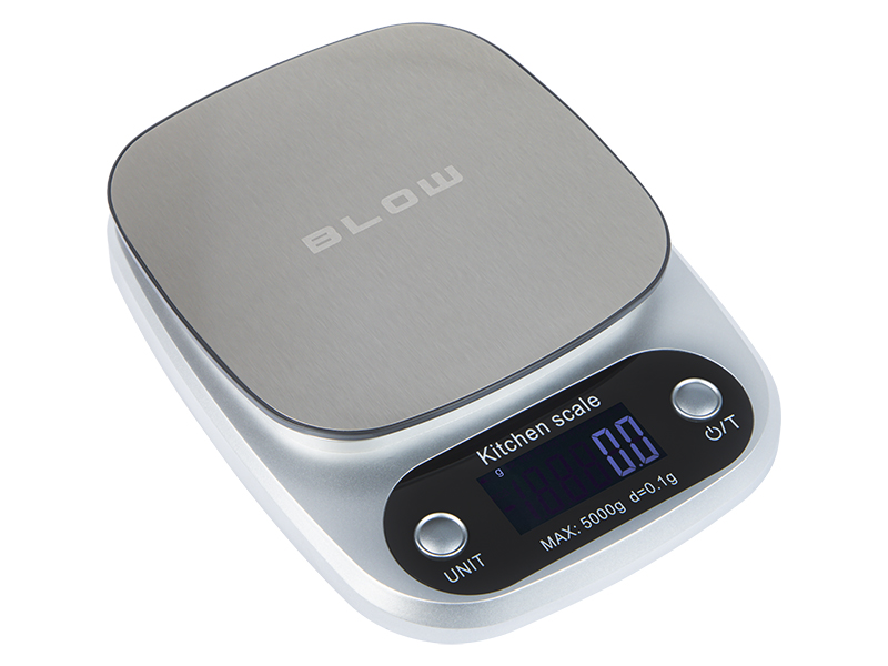 44-086#--Nowoczesna i poręczna waga kuchenna to niezastąpione urządzenie w każdym domu. Waga wyposażona została w duży i podświetlany wyświetlacz oraz gumowe stopki dzięki kt&amp;oacute;rym waga nie będzie się ślizgać po powierzchni. Precyzyjny czujnik um