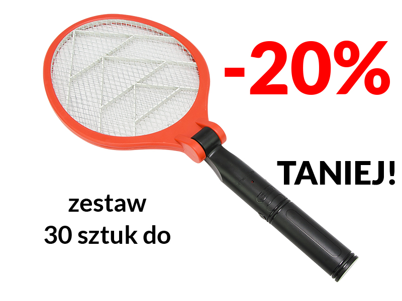 44-136#--Zestaw zawiera 30 nowych pojedynczo zapakowanych łapek elektrycznych na owady.&amp;nbsp;&amp;nbsp;Elektryczna łapka owadob&amp;oacute;jcza na wszelkie owady latające, pozwoli szybko pozbyć się owad&amp;oacute;w bez ślad&amp;oacute