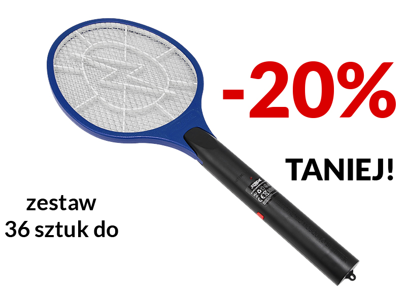 44-137#--Zestaw zawiera 36 nowe pojedynczo zapakowane Łapki elektryczne na owady.&amp;nbsp;&amp;nbsp;Specyfikacja:Zasilanie:&amp;nbsp;2 x bateria AA (baterii nie ma w zestawie)Napięcie wyjściowe:&amp;nbsp;1500 ~ 2000VDopuszczalne warunki użytk