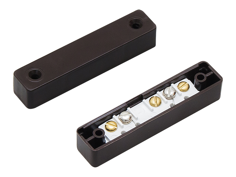 4557#--4557# Czujnik drzwiowy kontaktron ho-03g brąz