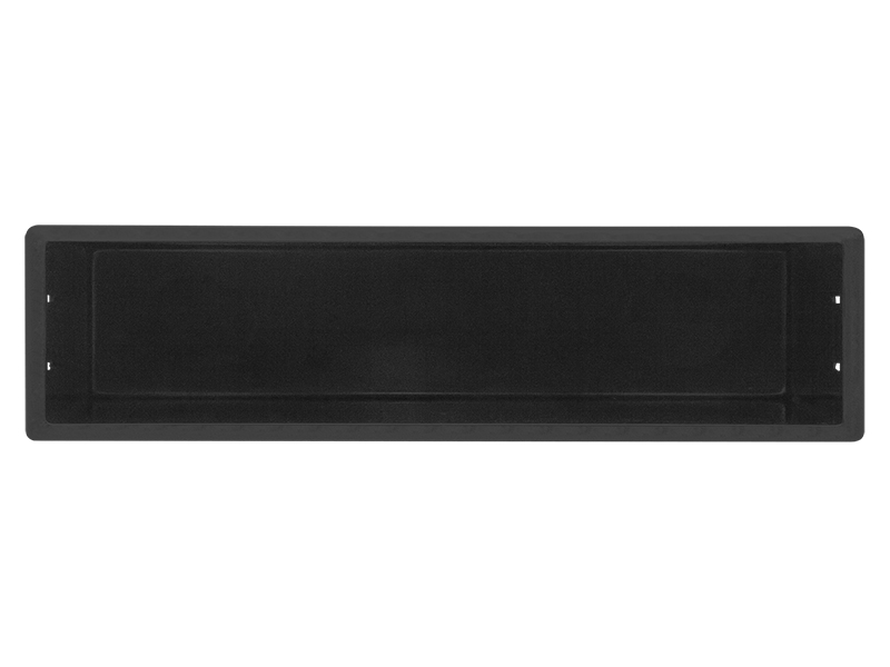 4613#--Kaseta pod radio 1DIN&amp;nbsp;Wymiary (188x58x105mm)&amp;nbsp;Czarny plastikowy schowek w standardowym rozmiarze 1DIN maskujący otw&amp;oacute;r po zdemontowaniu radia. Pasuje do:&amp;bull;Mercedes C-Klasa (W203) 03/2000&amp;nbsp