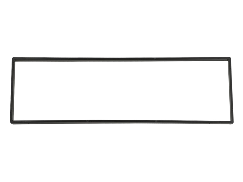 4620#--Ramka radiowa ISO 4mm&amp;nbsp;Wymiar wewnętrzny 182x53mm&amp;nbsp;Kolor: czarny