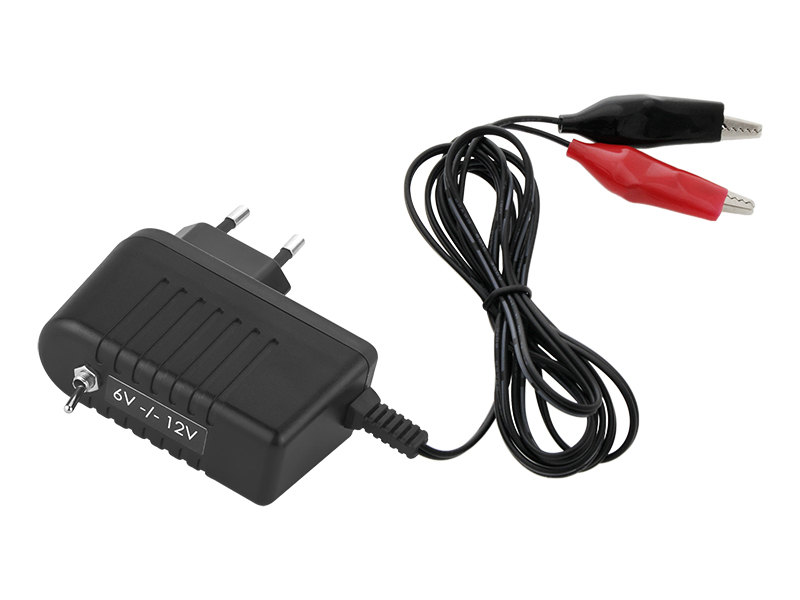 4628#--Ładowarka przeznaczona do akumulator&amp;oacute;w żelowych , AGM oraz klasycznych kwasowo-ołowiowych o napięciu 6V lub 12V. Dzięki zastosowaniu przetwornicy impulsowej urządzenie wyposażone jest w szereg zabezpieczeń podnoszących komfort użytkowa