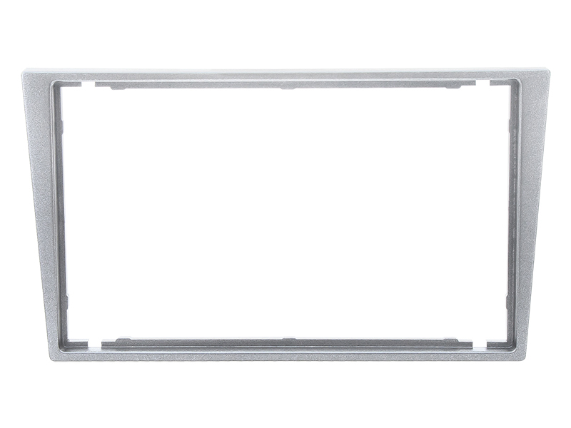 4664#--Adapter 2DIN do:&amp;bull;Opel Corsa&amp;bull;Vectra&amp;bull;Omega&amp;bull;Meriva 2000Kolor: srebrny błyszczący