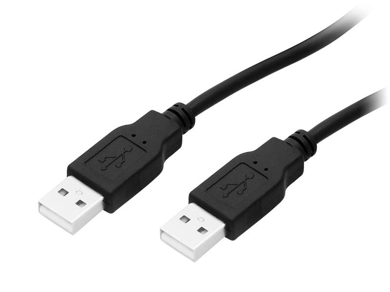 5466#--Przyłącze zakończone z dw&amp;oacute;ch stron wtykiem USB-A.- Wtyk: 2 x USB-A- Długość przewodu: 3 m- Kolor: czarny