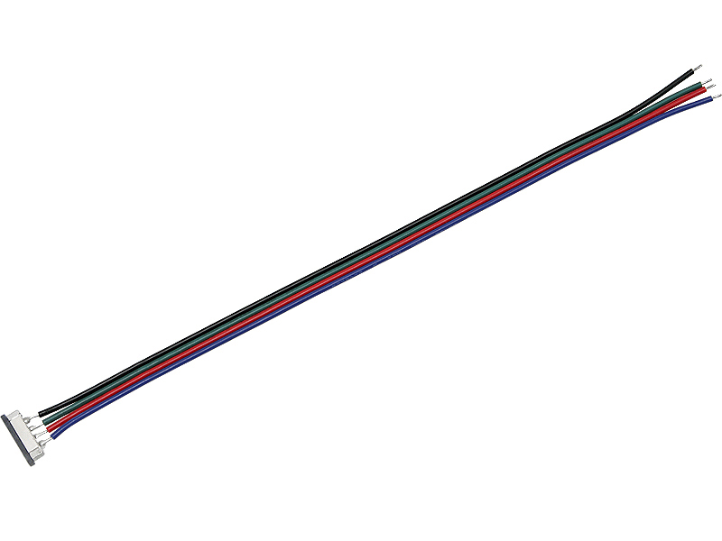 5699#--Konektor do łączenia taśm LED RGB na kablu. Szerokość: 10mm.
