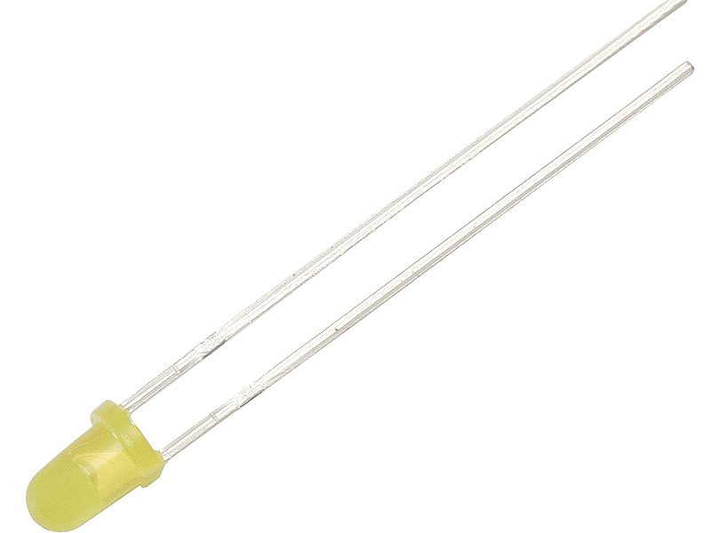 6014#               --Dioda LED z ż&amp;oacute;łtą barwą światła oraz matową soczewką.&amp;nbsp;- Typ: LED- Soczewka: matowa- Średnica: 3 mm- VF: 2.2V- IF: 30mA&amp;nbsp;- Jasność: 250 mcd- Kolor: ż&amp;oacute;łty (590nm)- Montaż: THT&amp;nbsp;- Opakow