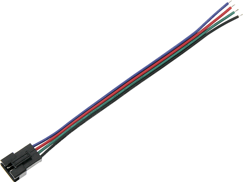 6291#--Łącznik do taśm RGB z przewodem.&amp;nbsp;- Ilość pin&amp;oacute;w:&amp;nbsp;4&amp;nbsp;- Typ produktu:&amp;nbsp;Złączka taśmy 4x0,35mm&amp;nbsp;&amp;nbsp;- Przeznaczenie:&amp;nbsp;taśmy LED RGB- Napięcie znamionowe pr