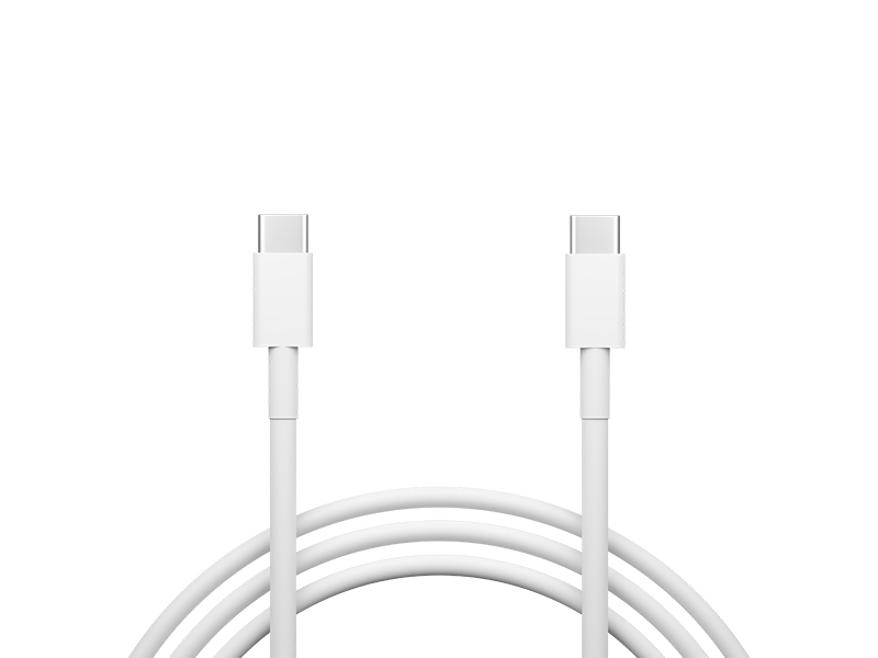 66-148#--66-148# Przyłącze usb-c - usb-c 2.0 1,5m białe