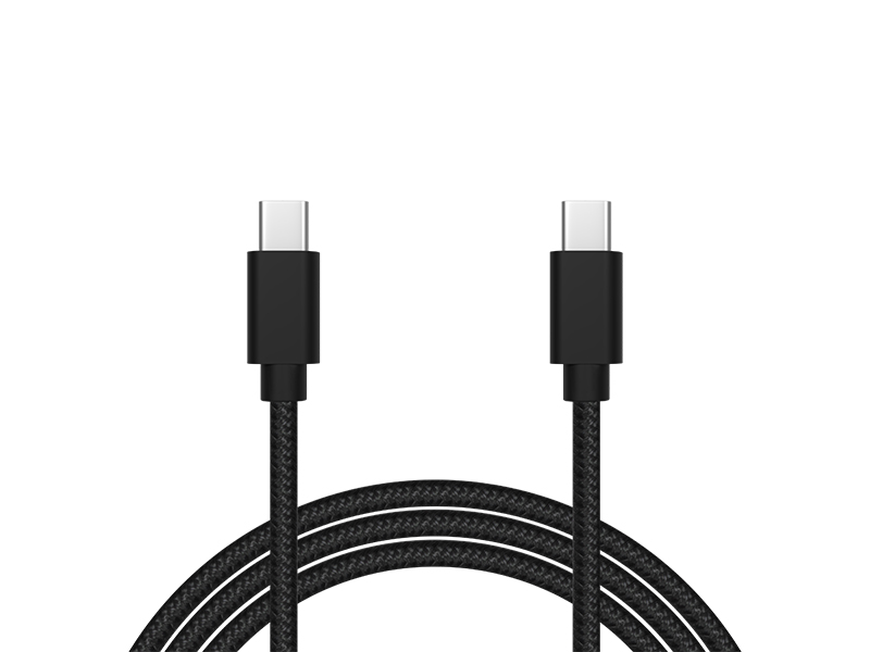 66-156#--66-156# Przyłącze usb-c - usb-c 2.0 1,5m czarne
