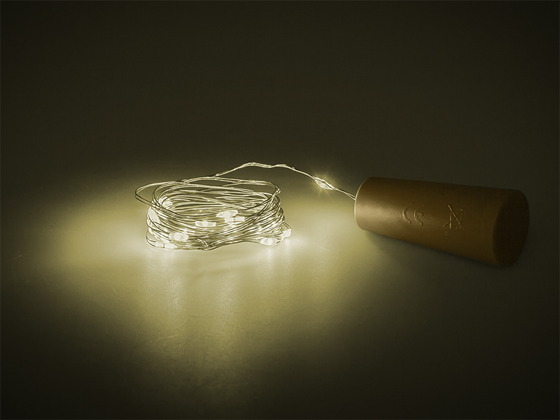 70-250#--70-250# Lampki choinkowe na bat.b.c.led 20 korek