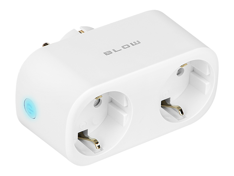 72-072#--Podw&amp;oacute;jne inteligentne gniazdko Wi-Fi dzięki możliwości połączenia się z Internetem pozwala na sterowanie urządzeniami gospodarstwa domowego za pomocą telefonu kom&amp;oacute;rkowego lub tabletu z zainstalowaną dedykowaną aplikacją.