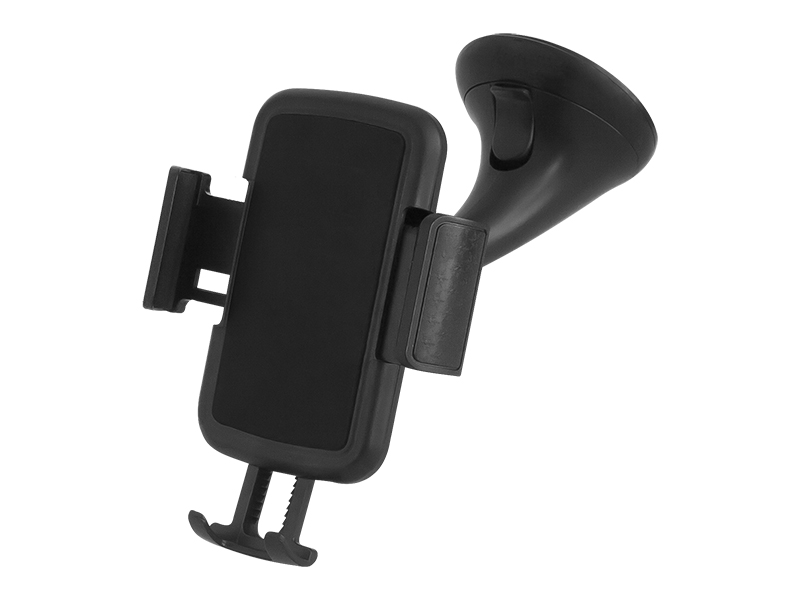 75-323#--Uchwyt uniwersalny BLOW umożliwia bezpieczne korzystanie z urządzeń przenośnych podczas jazdy. Produkt cechuje się atrakcyjnym wzornictwem i umożliwia ustawienie urządzenia pod dogodnym kątem. Smukły kształt stacji w niewielkim stopniu zmniejsza wido